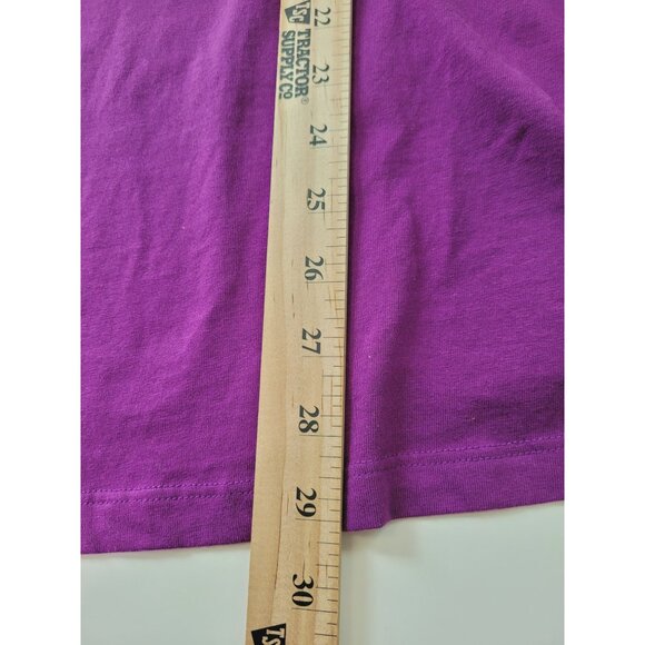 Roamans  Tank Top Womens Plus Size 26/28 2X Purple Sleeveless V-Neck - Picture 8 of 8